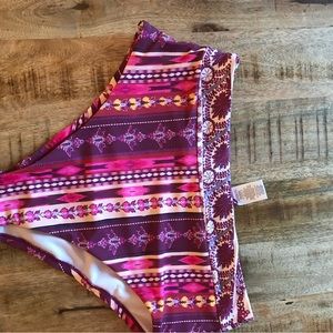 Nanette Leopore Bikini Bottom Panty Multi Colored